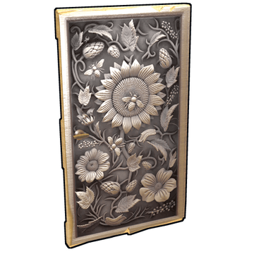 Whittled Bloom Door image