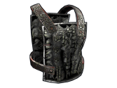 Black Alligator Metal Chest Plate image