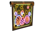 Neon Easter Garage Door image