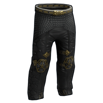 Black Paladin Pants image