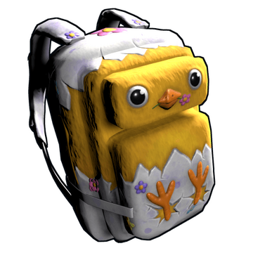 Hatched Backpack image