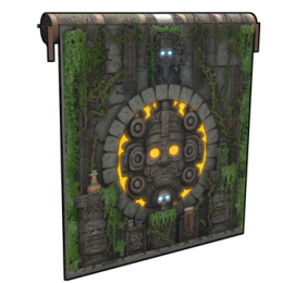 Forbidden Mayan Temple Garage Door image