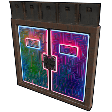 Neon Bismuth Armored Double Door image