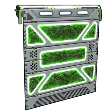 Greening Area Garage Door image