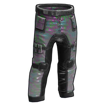 White Holographic Pants image
