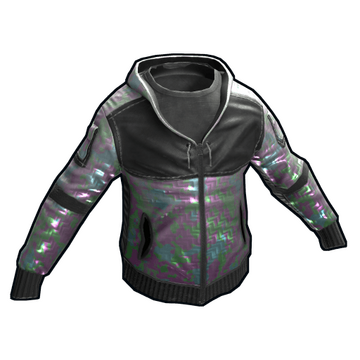 White Holographic Hoodie image