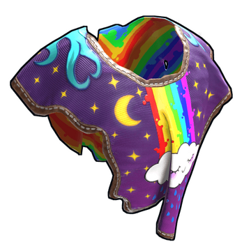 Rainbow Pony Poncho image