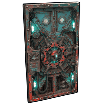 Mech Overlord Metal Door image