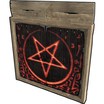 Wooden Double Door from Hell image