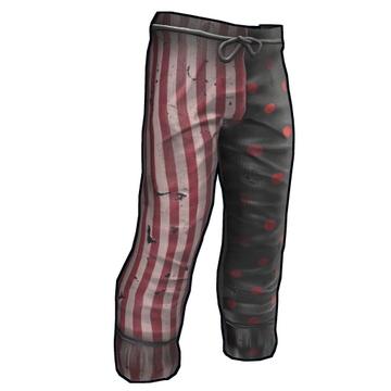 Nightmare Clown Burlap Pants image