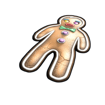 Gingerbread Man Rug image