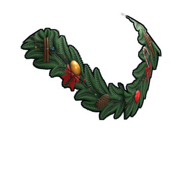 Christmas Wreath Poncho image