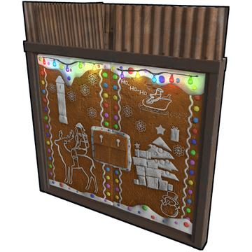 Rust Christmas Double Door image