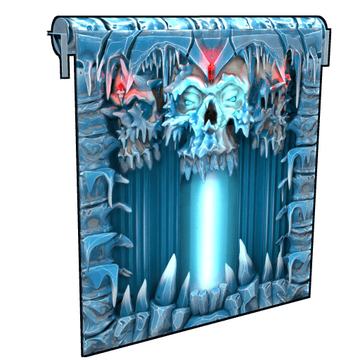 Frozen Crypt Garage Door image
