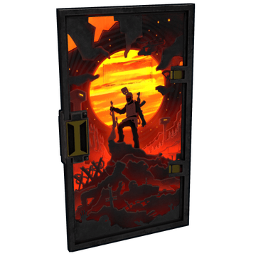 Shadowborn Armored Door image