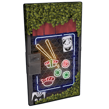 Sushi Sheet Metal Door image