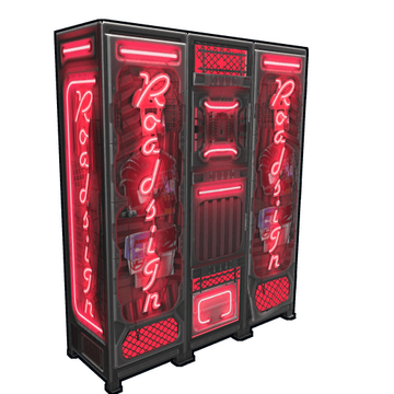 Neon Roadsign Locker image