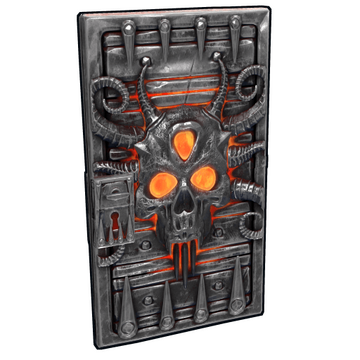 The Fiend Metal Door image