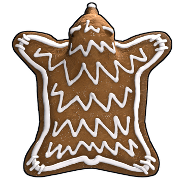 Gingerbread Bear Rug image
