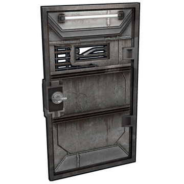 Brutalist Armored Door image
