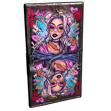 Love Arrow Metal Door image