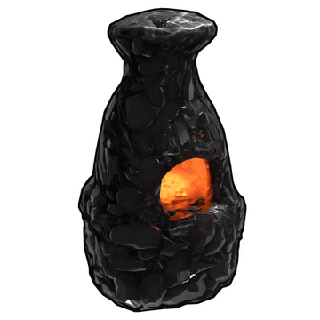 Polished Obsidian Furnace image