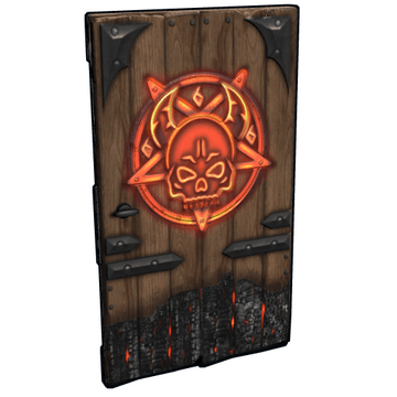 El Diablo Wooden Door image