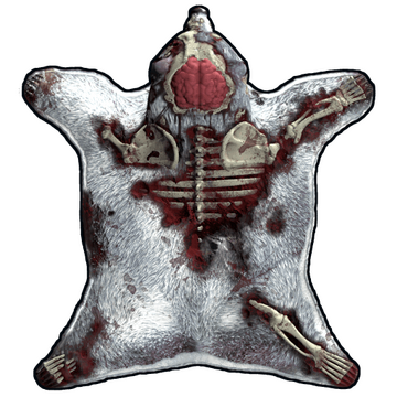 Zombie Bearskin Rug image