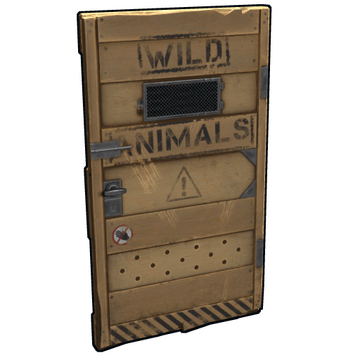 Wild Animals Door image