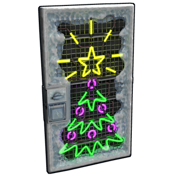 Neon Tree Frozen Door image