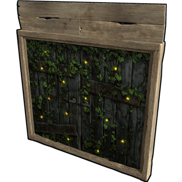 Fireflies Double Wooden Doors image