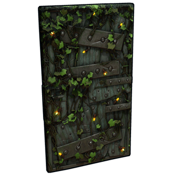Fireflies Metal Door image