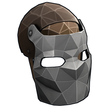 Low Poly Metal Facemask image