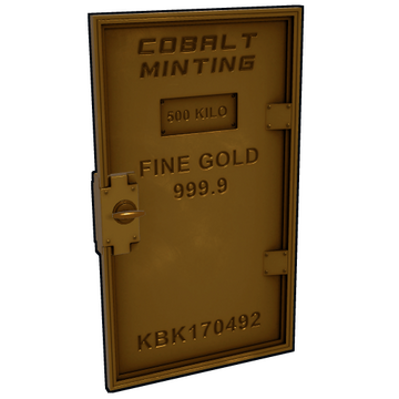 Minted Gold Armored Door image