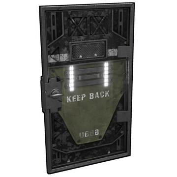 Reinforced Armored Door image