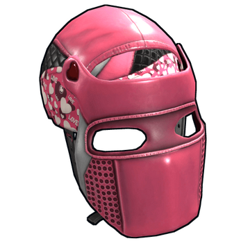 Lovestruck Metal Facemask image