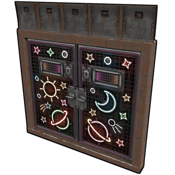 Outer Planets Armored Double Door image