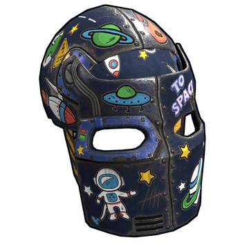 Space Raider Facemask image