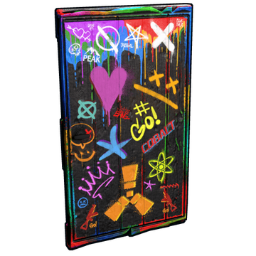 Spraycan Wooden Door image