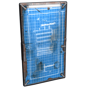 Blueprint Metal Door image