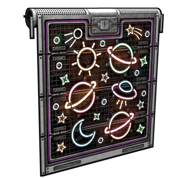 Outer Planets Garage Door image