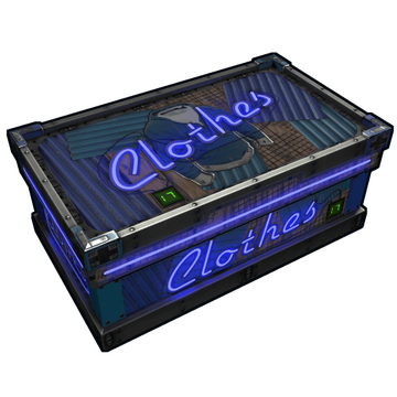 Neon Clothes Storage image