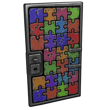 Puzzle Sheet Metal Door image