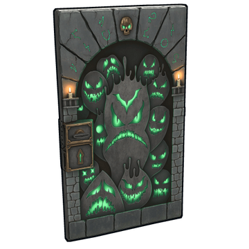 Ghostly Flame Door image