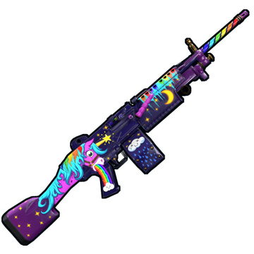 Rainbow Pony M249 image
