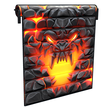 Dragon Horn Garage Door image