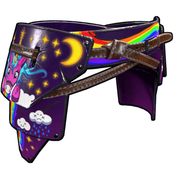 Rainbow Pony Roadsign Pants image