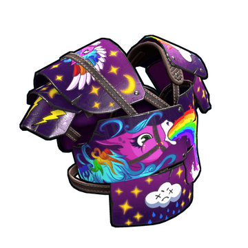 Rainbow Pony Vest image