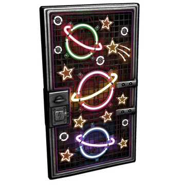 Outer Planets Metal Door image
