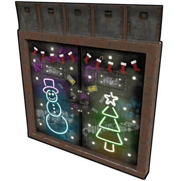 Christmas Bunker Double Door image